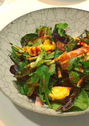 ギョニソーと卵のホットサラダ-レシピのメイン写真