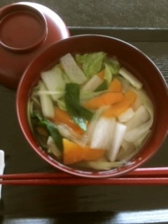 簡単 あっさり野菜の雑煮-レシピのメイン写真