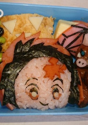 鬼滅の刃 炭治郎 キャラ弁-レシピのメイン写真