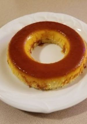 ハロウィンにも◎2層カボチャプリンケーキ-レシピのメイン写真