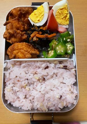 20201127中学2年男子お弁当-レシピのメイン写真