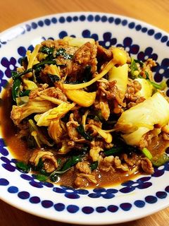 牛肉とキャベツのオイスターソース炒め-レシピのメイン写真