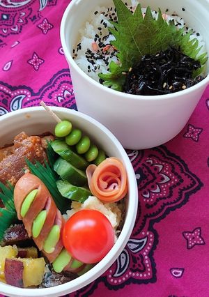 ❜20/11/27 豚肉辛味噌炒め弁当-レシピのメイン写真