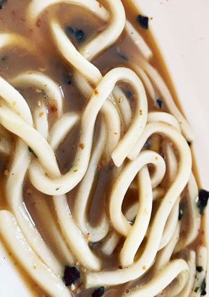 大人の山葵振りかけで、簡単うどん-レシピのメイン写真