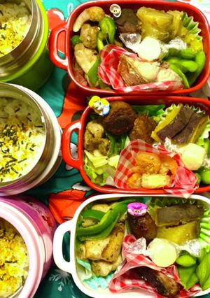 姉妹弁当88-レシピのメイン写真