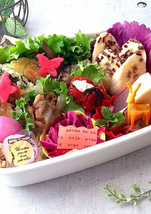 白身魚ほうれん草チーズ弁当 詰め方-レシピのメイン写真