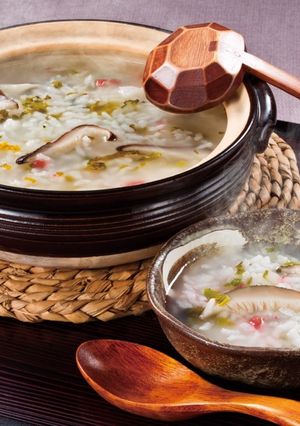 (精進)椎茸粥-レシピのメイン写真