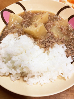 あんたっぷり♪カブの挽き肉あんかけ-レシピのメイン写真