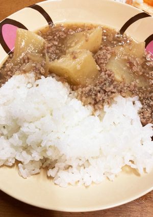 あんたっぷり♪カブの挽き肉あんかけ-レシピのメイン写真