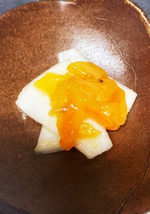 カブと柿のサラダ-レシピのメイン写真