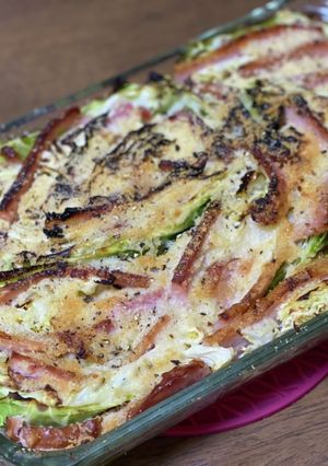 キャベツとベーコンのミルフィーユ焼き-レシピのメイン写真