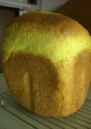 HB☆ふわふわ♡かぼちゃ食パン-レシピのメイン写真
