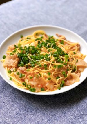 豚キムチパスタ-レシピのメイン写真