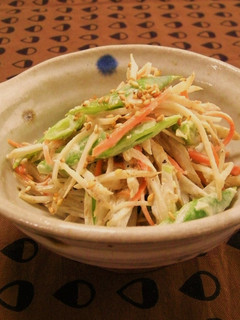ごぼうといんげんのマヨサラダ-レシピのメイン写真