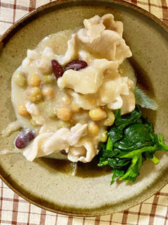 豚肉とミックスビーンズの煮込み-レシピのメイン写真