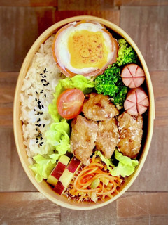わっぱ弁当★めかじきの竜田揚げ-レシピのメイン写真