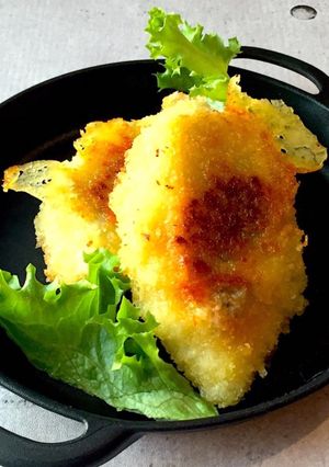 揚げない★白身魚ほうれん草チーズフライ-レシピのメイン写真