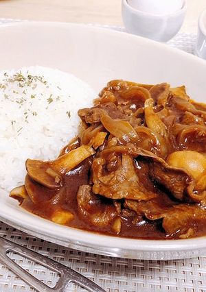 きのこのハッシュドビーフ-レシピのメイン写真