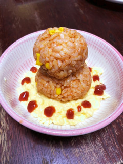スノーマン☆オムライス-レシピのメイン写真