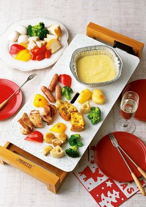メープルチキンとチーズフォンデュ-レシピのメイン写真