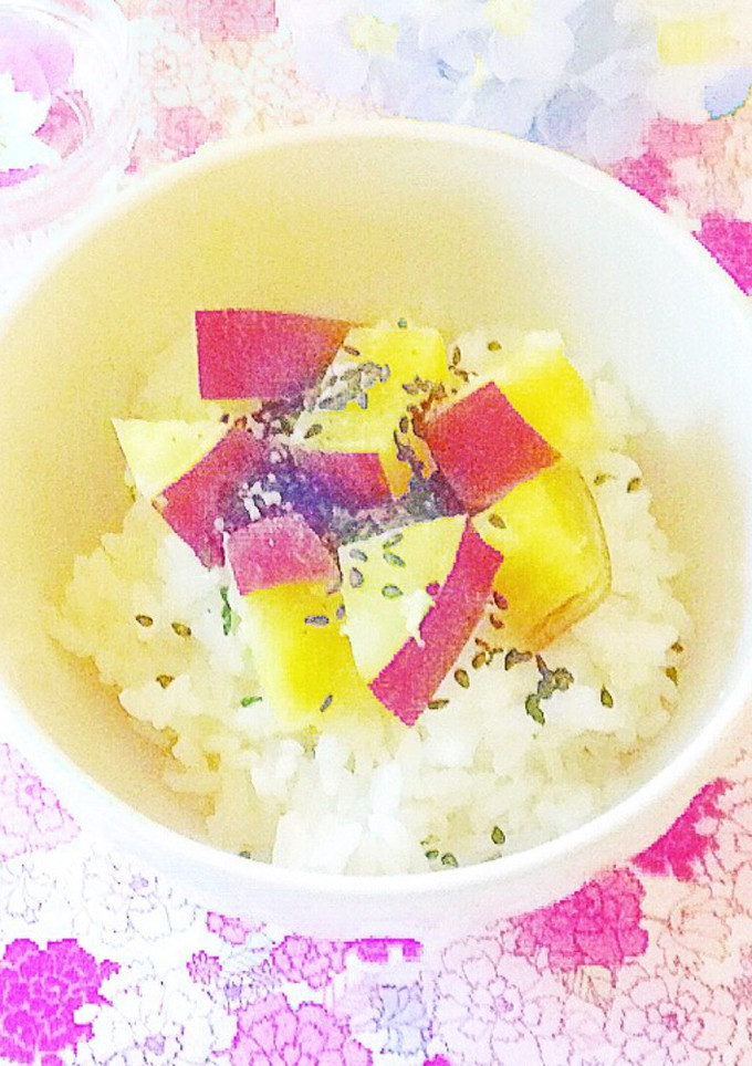 さつまいもご飯＆ついでに炊飯器で蒸し芋-レシピのメイン写真