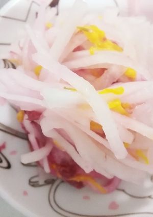 大根梅サラダ-レシピのメイン写真