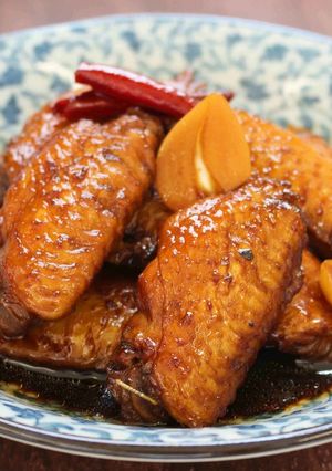 鶏手羽先の臨醐山黒酢煮込み-レシピのメイン写真