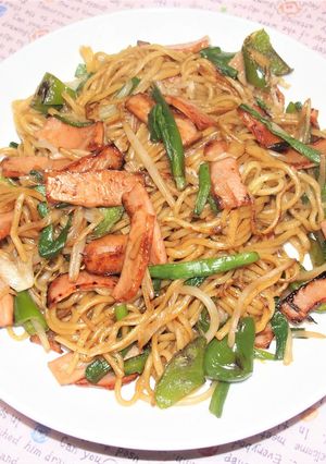 中華焼きそば（蒸し麺使用）-レシピのメイン写真