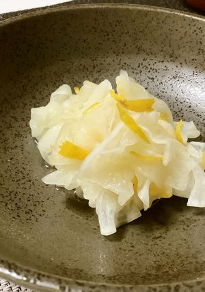 柚子香る即席だいこんの漬物-レシピのメイン写真