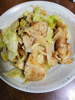 鶏肉とキャベツのオイマヨ炒め★-レシピのメイン写真