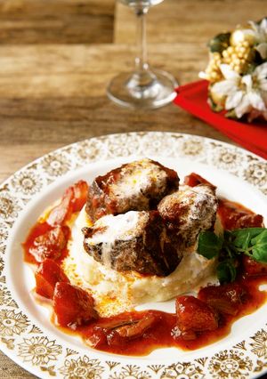 牛肉の香草煮込み、豆乳マッシュポテト添え-レシピのメイン写真