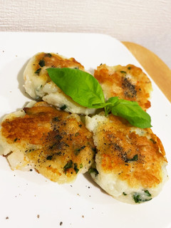 えびバジリコはんぺん焼き-レシピのメイン写真