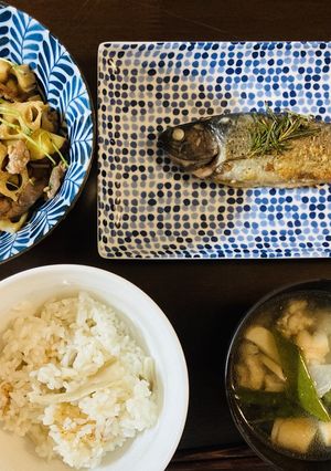 虹鱒バター&ハーブムニエル(*´꒳`*)-レシピのメイン写真