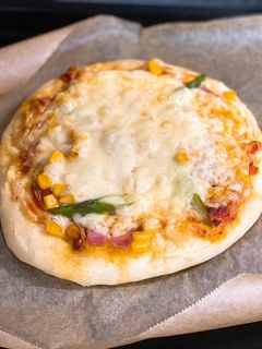 手ごねのピザ生地-レシピのメイン写真