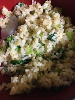 小松菜の焼き飯-レシピのメイン写真