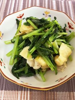 ごま油香る大根菜の簡単炒め-レシピのメイン写真