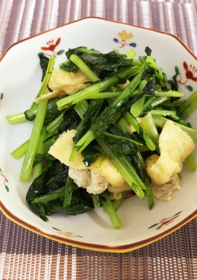 ごま油香る大根菜の簡単炒め-レシピのメイン写真