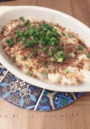 居酒屋おつまみメニューの山芋ステーキ-レシピのメイン写真