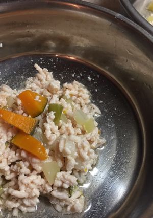 愛犬に優しいカボチャブロッコリー鶏肉ご飯-レシピのメイン写真
