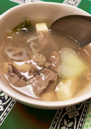 牛肉のスープ-レシピのメイン写真