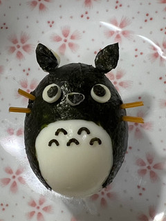 お弁当に!!ゆで卵deとなりのトトロ-レシピのメイン写真