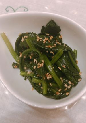 ほうれん草のナムル★ママのレシピ-レシピのメイン写真