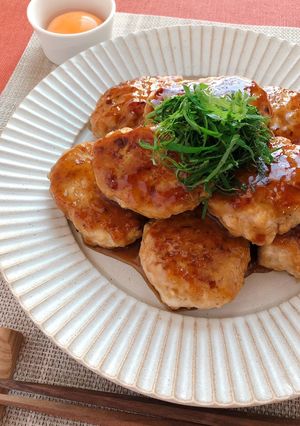 きび酢あん！豆腐でふわふわ鶏つくね-レシピのメイン写真