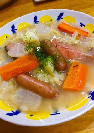 簡単美味しい☆鮭入りポトフ-レシピのメイン写真