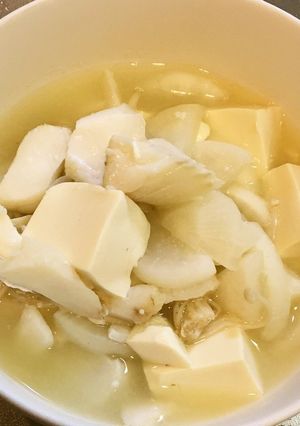 真鱈と蕪と豆腐の塩麹煮-レシピのメイン写真