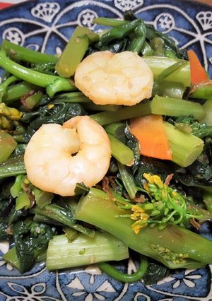 アスパラ菜の炒め物-レシピのメイン写真
