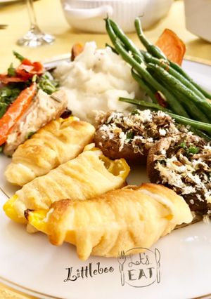 ミニパプリカのパイ包み焼き-レシピのメイン写真