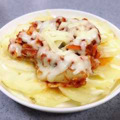 A picture of 簡単おつまみ★ポテトキムチピザ.