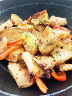 ジャガイモとパプリカのチーズ焼き-レシピのメイン写真