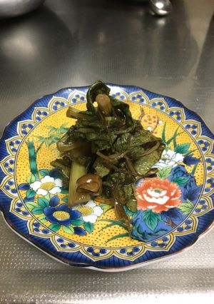 大根葉で野沢菜風お漬物-レシピのメイン写真